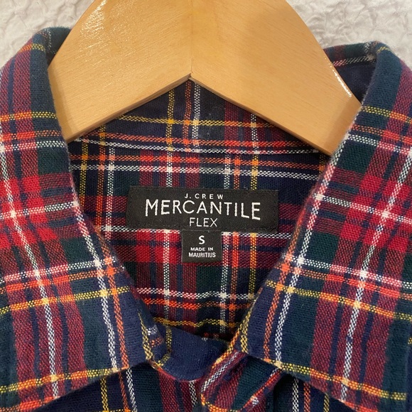 J. Crew Flannel Shirt with Elbow Patches - Picture 3 of 5